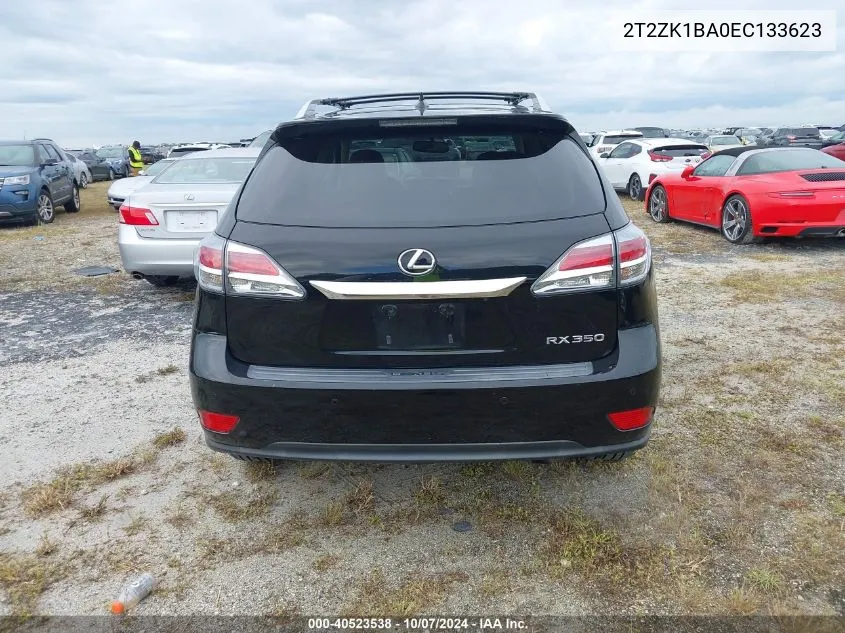 2014 Lexus Rx 350 VIN: 2T2ZK1BA0EC133623 Lot: 40523538