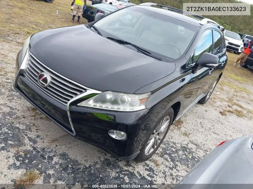 2014 Lexus Rx 350 VIN: 2T2ZK1BA0EC133623 Lot: 40523538