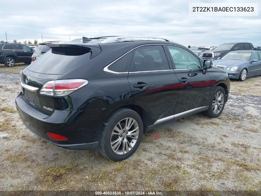 2014 Lexus Rx 350 VIN: 2T2ZK1BA0EC133623 Lot: 40523538