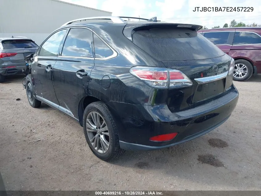 2014 Lexus Rx 450H VIN: JTJBC1BA7E2457229 Lot: 40699216