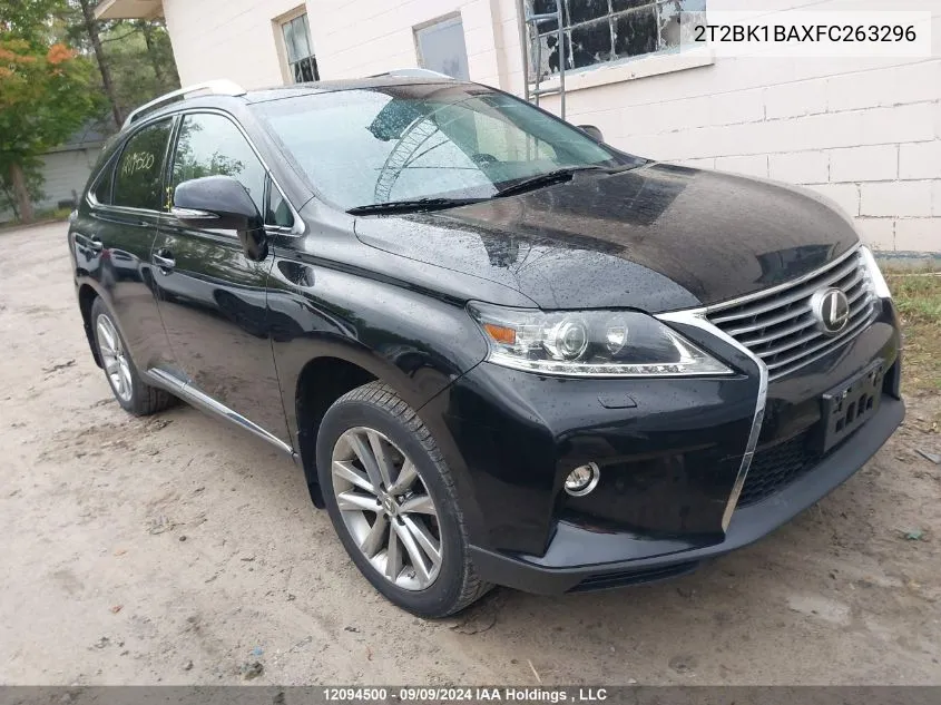 2015 Lexus Rx 350/Base/F Sport VIN: 2T2BK1BAXFC263296 Lot: 12094500