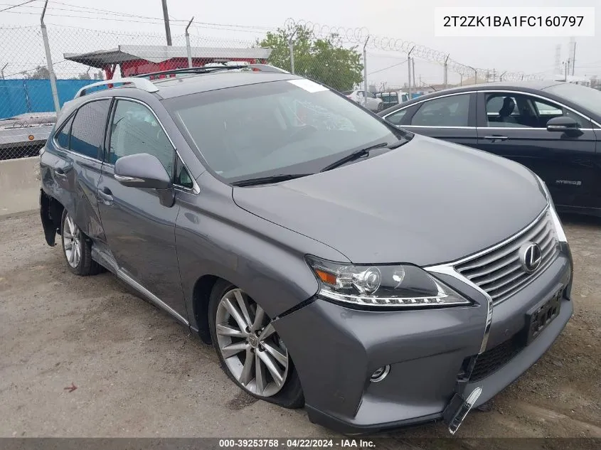 2T2ZK1BA1FC160797 2015 Lexus Rx 350