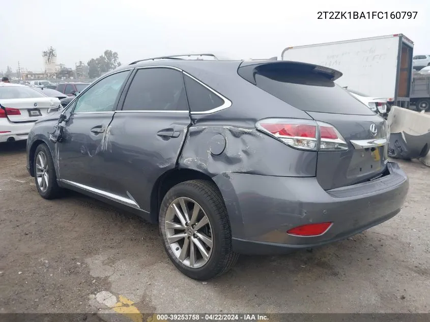 2T2ZK1BA1FC160797 2015 Lexus Rx 350