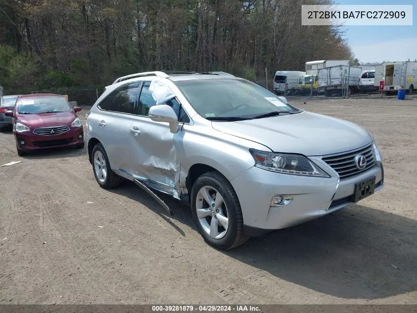 2015 Lexus Rx 350 VIN: 2T2BK1BA7FC272909 Lot: 39281879