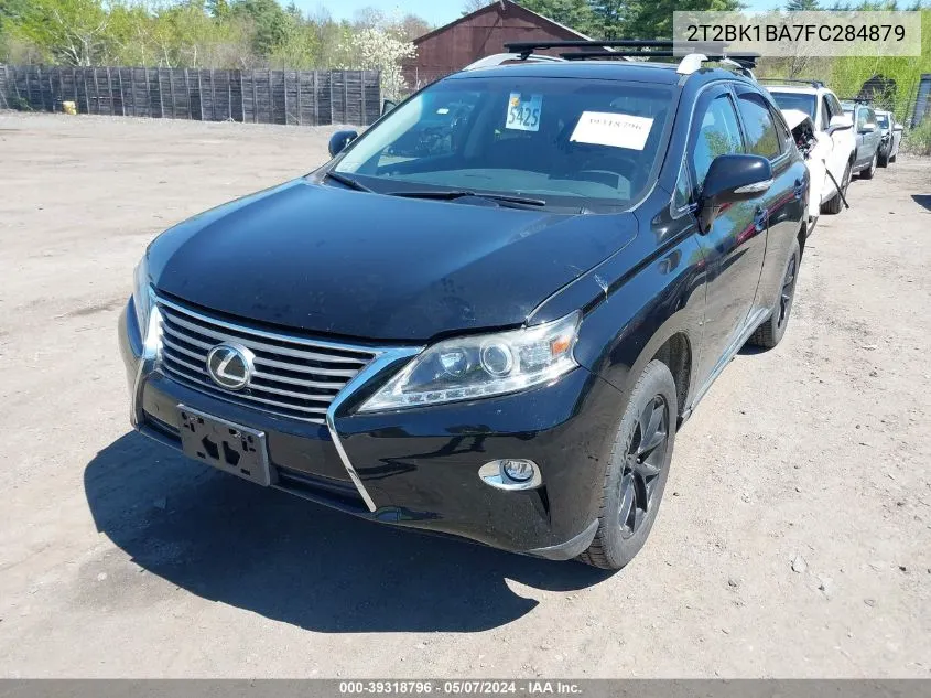 2015 Lexus Rx 350 VIN: 2T2BK1BA7FC284879 Lot: 39318796