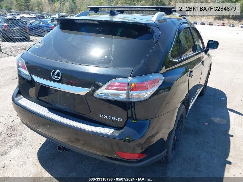 2015 Lexus Rx 350 VIN: 2T2BK1BA7FC284879 Lot: 39318796