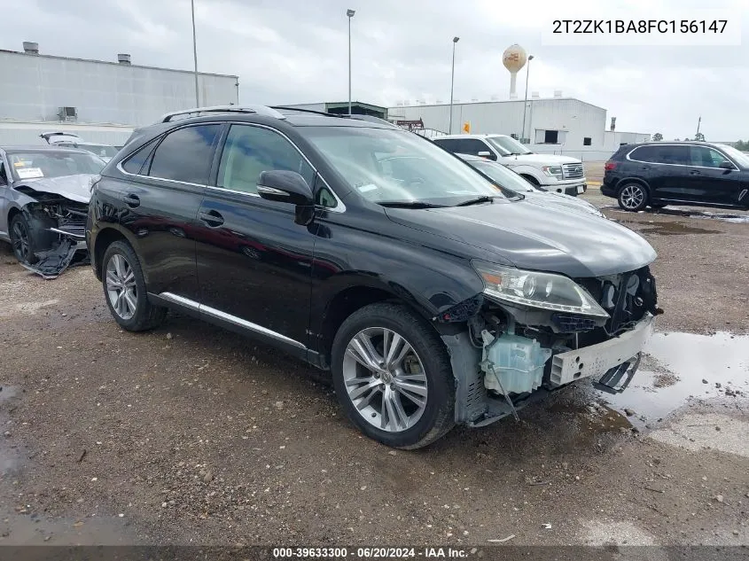 2T2ZK1BA8FC156147 2015 Lexus Rx 350