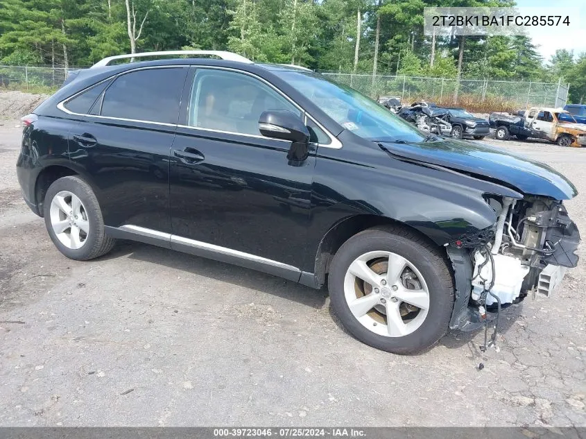 2015 Lexus Rx 350 VIN: 2T2BK1BA1FC285574 Lot: 39723046