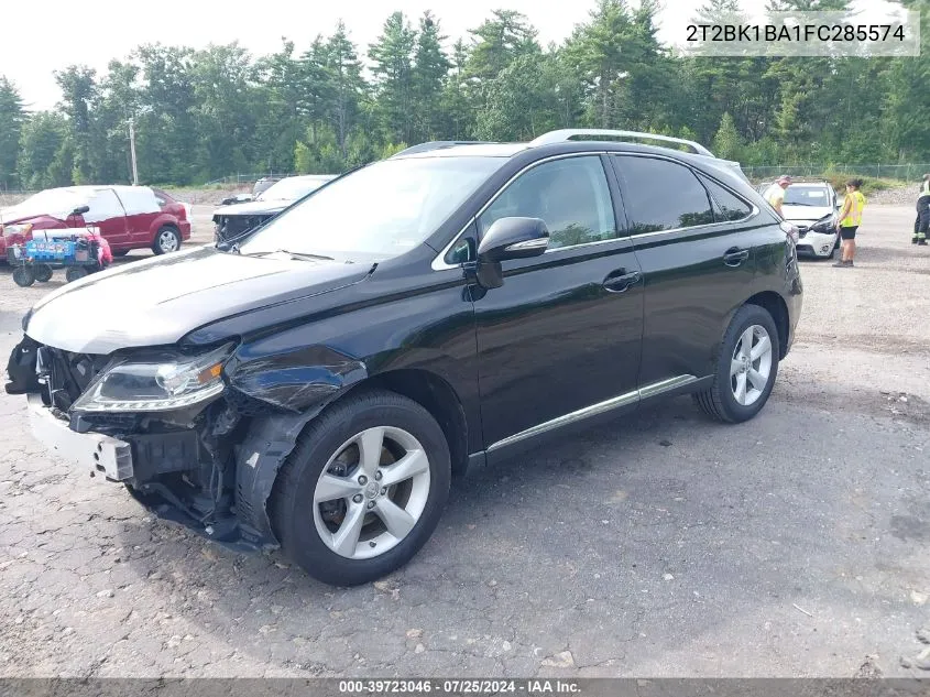 2015 Lexus Rx 350 VIN: 2T2BK1BA1FC285574 Lot: 39723046