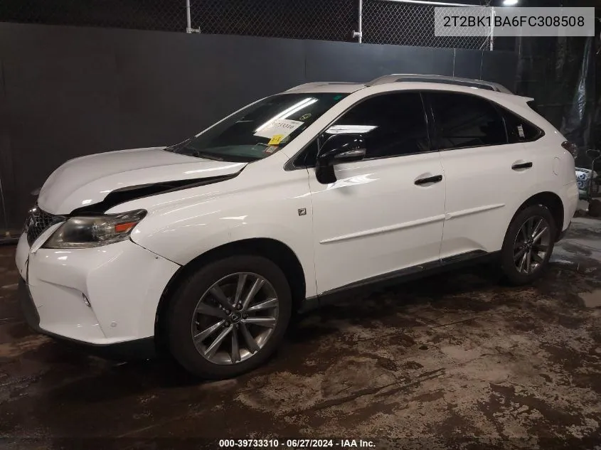 2015 Lexus Rx 350 Crafted Line VIN: 2T2BK1BA6FC308508 Lot: 39733310