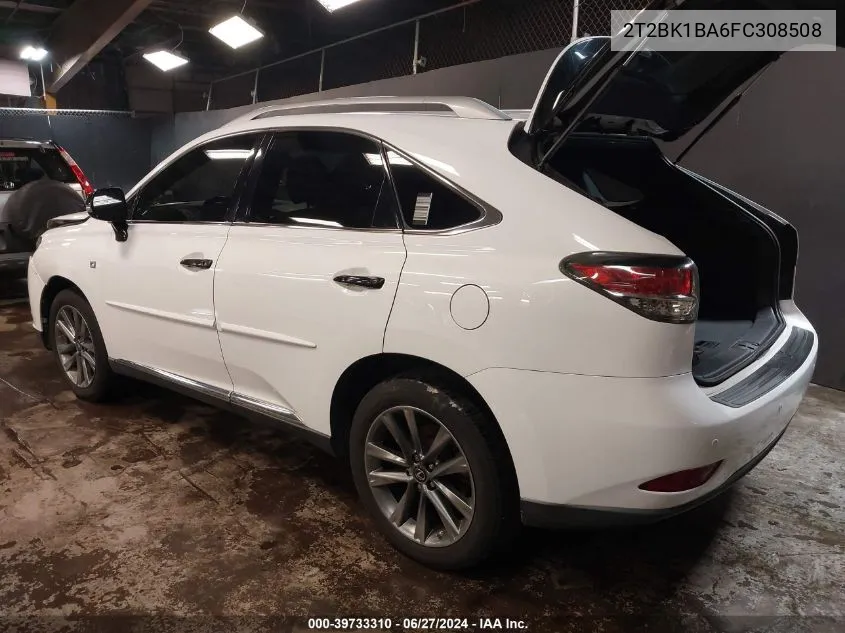 2T2BK1BA6FC308508 2015 Lexus Rx 350 Crafted Line