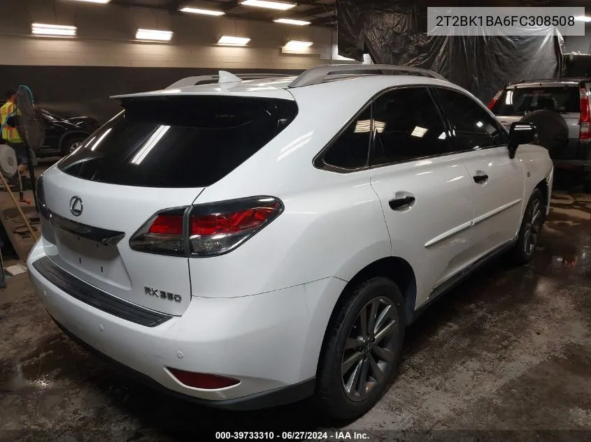 2015 Lexus Rx 350 Crafted Line VIN: 2T2BK1BA6FC308508 Lot: 39733310