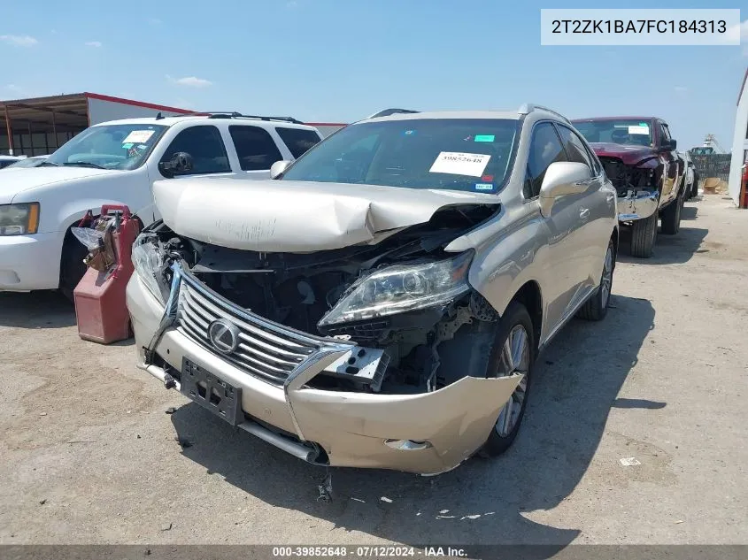 2T2ZK1BA7FC184313 2015 Lexus Rx 350