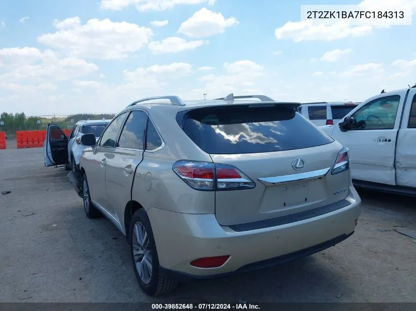 2T2ZK1BA7FC184313 2015 Lexus Rx 350