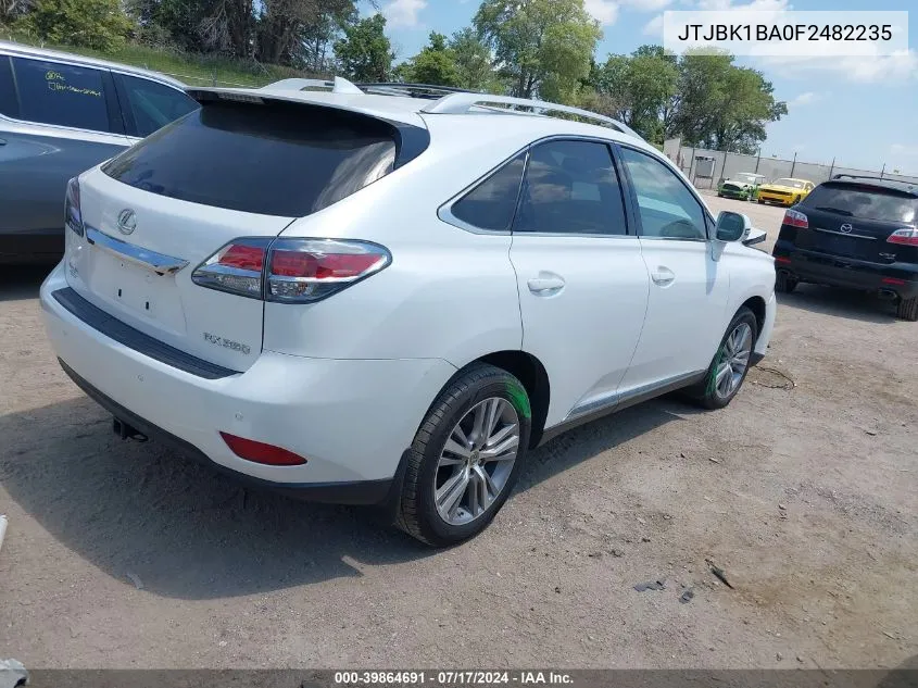 JTJBK1BA0F2482235 2015 Lexus Rx 350