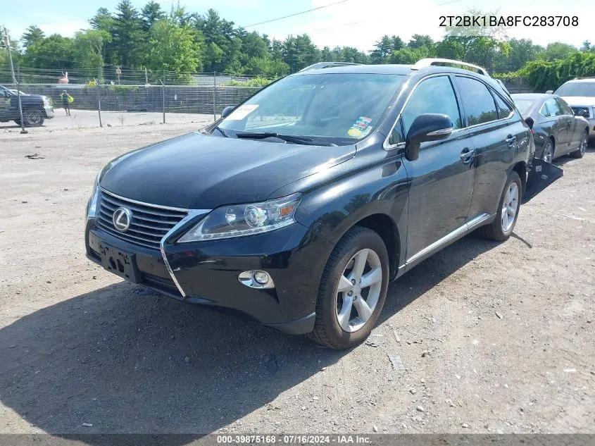 2015 Lexus Rx 350 VIN: 2T2BK1BA8FC283708 Lot: 39875168