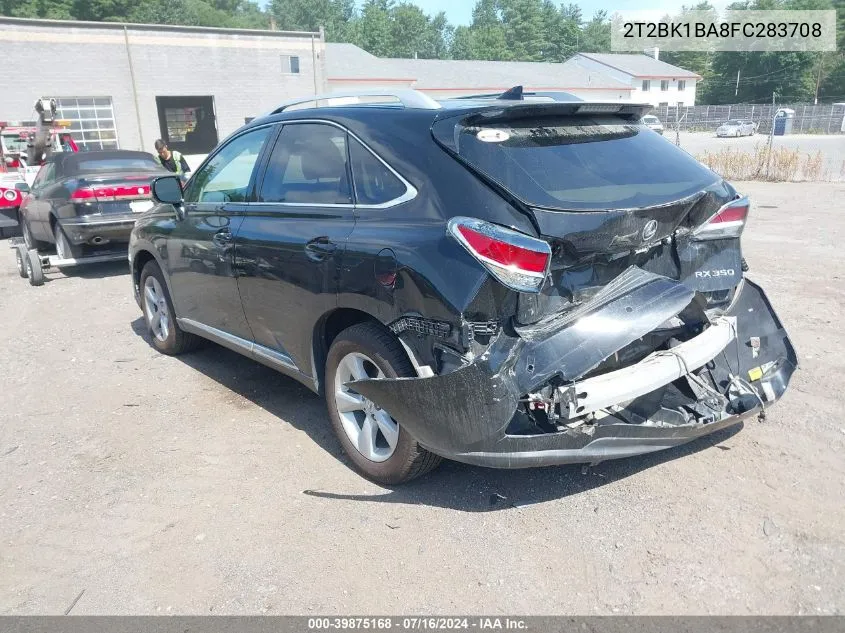 2T2BK1BA8FC283708 2015 Lexus Rx 350