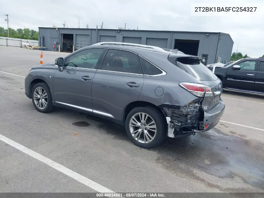 2015 Lexus Rx 350 F Sport VIN: 2T2BK1BA5FC254327 Lot: 40034501