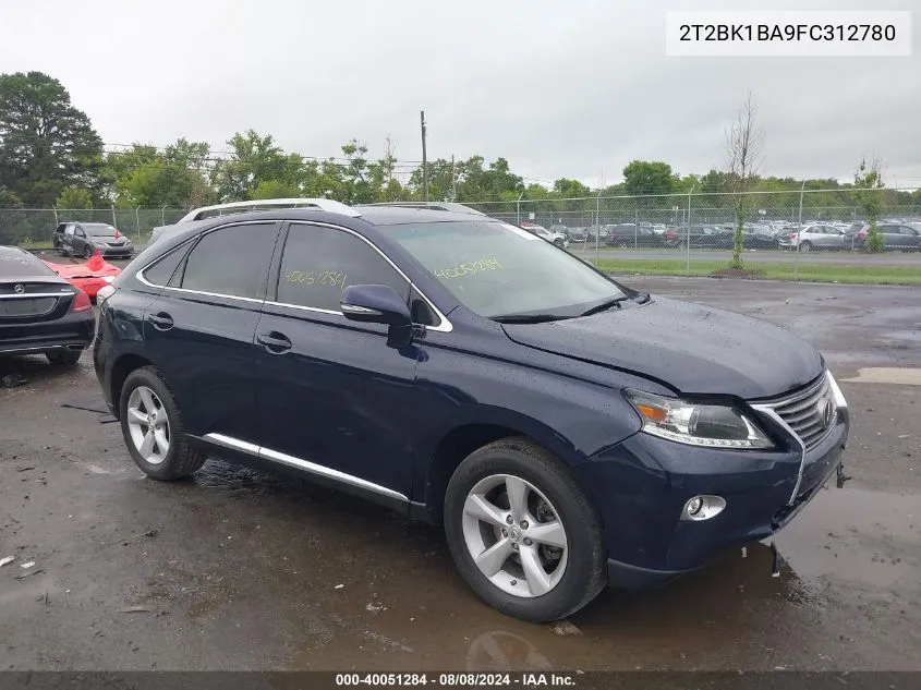 2T2BK1BA9FC312780 2015 Lexus Rx 350