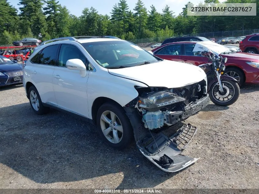 2T2BK1BA6FC287627 2015 Lexus Rx 350