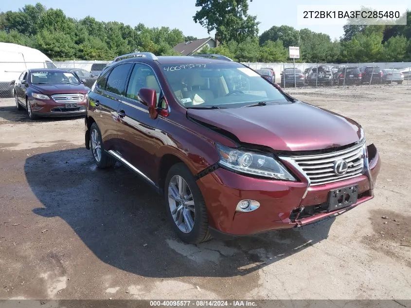 2T2BK1BA3FC285480 2015 Lexus Rx 350