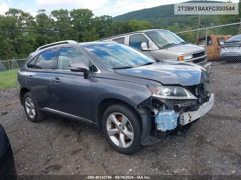 2015 Lexus Rx 350 VIN: 2T2BK1BAXFC330544 Lot: 40142786