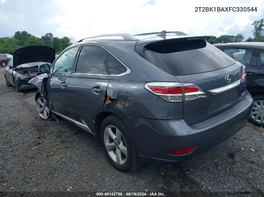 2T2BK1BAXFC330544 2015 Lexus Rx 350