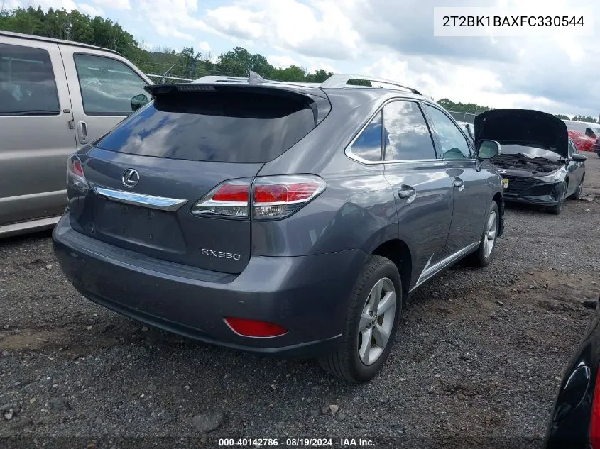 2T2BK1BAXFC330544 2015 Lexus Rx 350