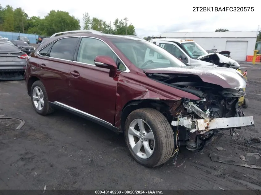 2T2BK1BA4FC320575 2015 Lexus Rx 350/Base/F Sport