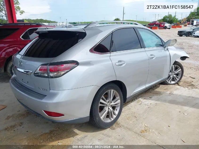 2T2ZK1BA1FC158547 2015 Lexus Rx 350