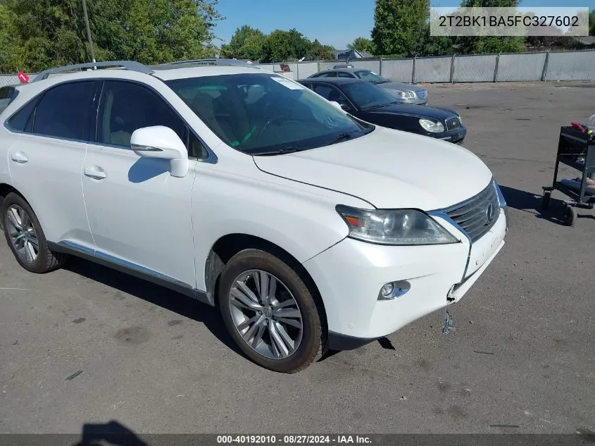 2T2BK1BA5FC327602 2015 Lexus Rx 350