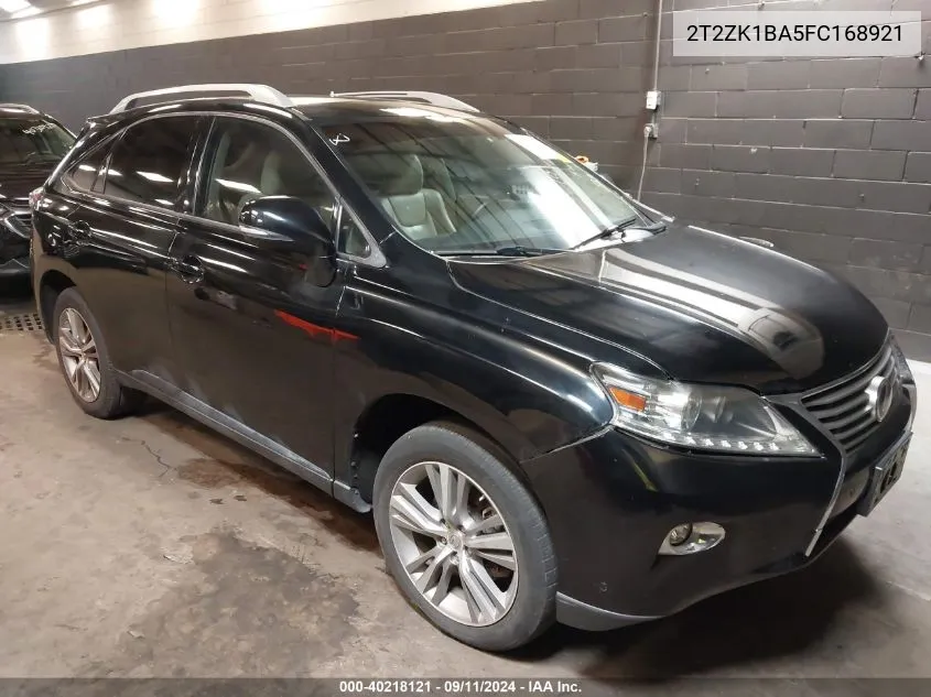 2015 Lexus Rx 350 VIN: 2T2ZK1BA5FC168921 Lot: 40218121