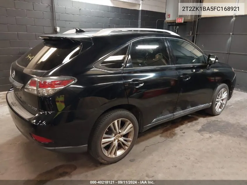 2T2ZK1BA5FC168921 2015 Lexus Rx 350