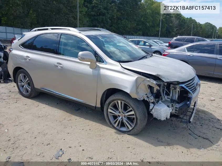 2015 Lexus Rx 350 VIN: 2T2ZK1BA8FC157413 Lot: 40231577