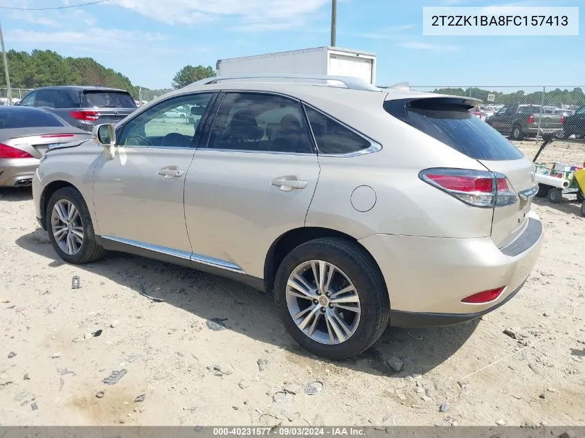 2015 Lexus Rx 350 VIN: 2T2ZK1BA8FC157413 Lot: 40231577