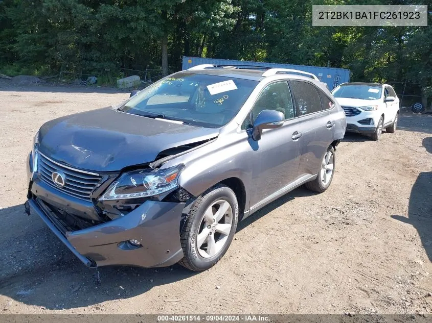 2T2BK1BA1FC261923 2015 Lexus Rx 350