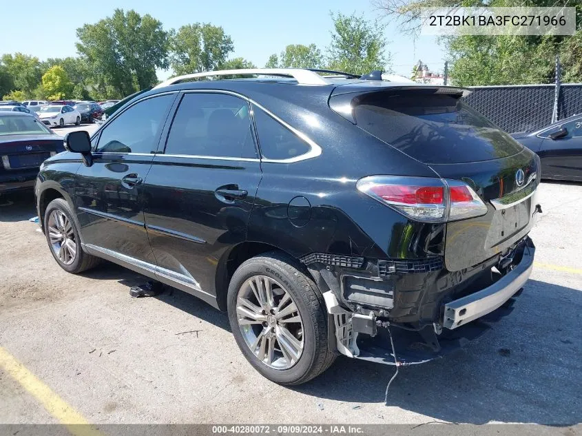 2015 Lexus Rx 350 VIN: 2T2BK1BA3FC271966 Lot: 40280072