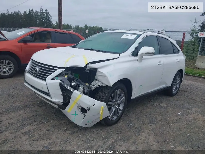 2T2BK1BA5FC286680 2015 Lexus Rx 350 350/Base/F Sport