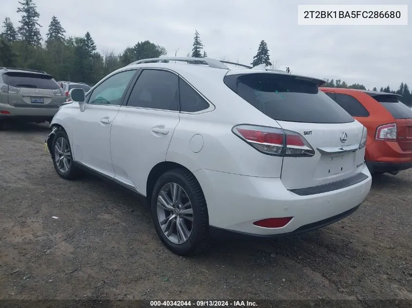 2T2BK1BA5FC286680 2015 Lexus Rx 350 350/Base/F Sport