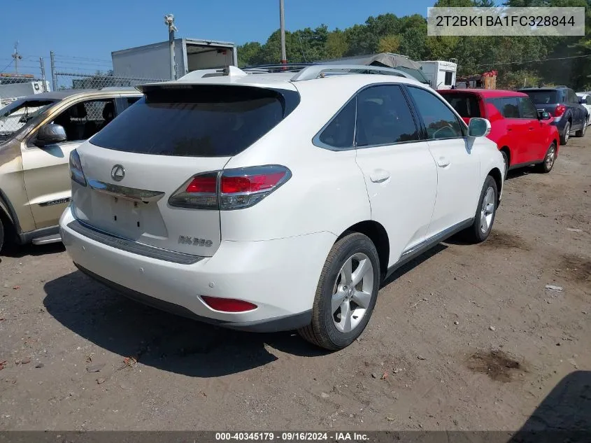 2015 Lexus Rx 350 VIN: 2T2BK1BA1FC328844 Lot: 40345179