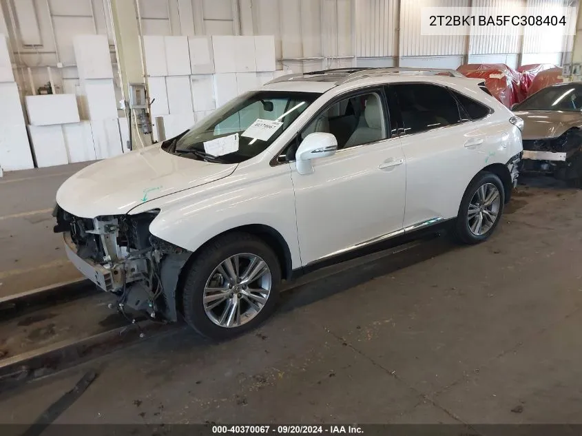 2T2BK1BA5FC308404 2015 Lexus Rx 350