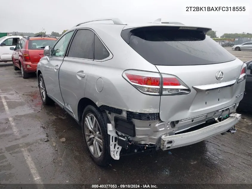 2T2BK1BAXFC318555 2015 Lexus Rx 350