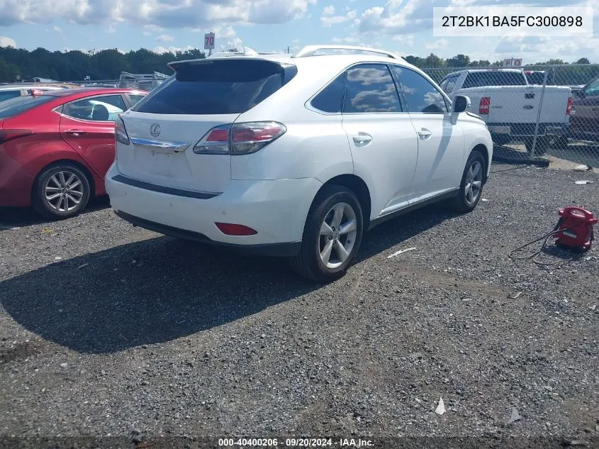 2T2BK1BA5FC300898 2015 Lexus Rx 350