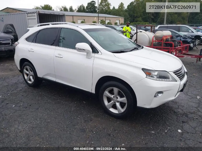 2T2BK1BA7FC260971 2015 Lexus Rx 350/Base/F Sport