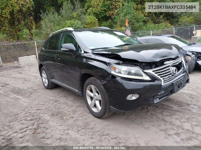 2T2BK1BAXFC335484 2015 Lexus Rx 350