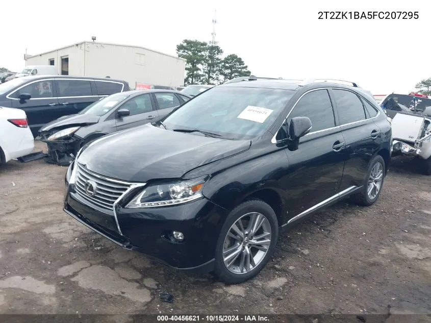 2015 Lexus Rx 350 VIN: 2T2ZK1BA5FC207295 Lot: 40456621