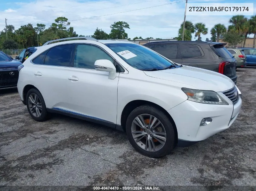 2T2ZK1BA5FC179174 2015 Lexus Rx 350