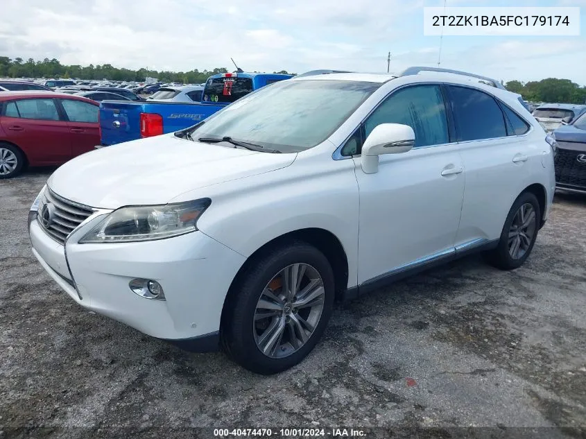 2T2ZK1BA5FC179174 2015 Lexus Rx 350