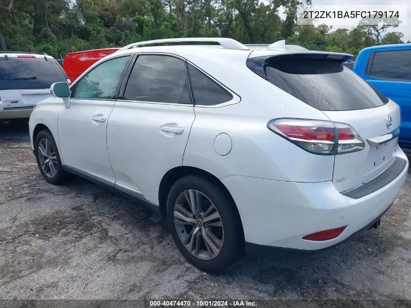 2T2ZK1BA5FC179174 2015 Lexus Rx 350