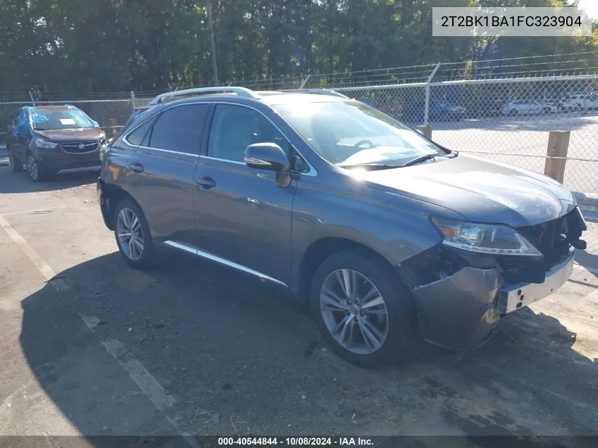 2015 Lexus Rx 350 VIN: 2T2BK1BA1FC323904 Lot: 40544844